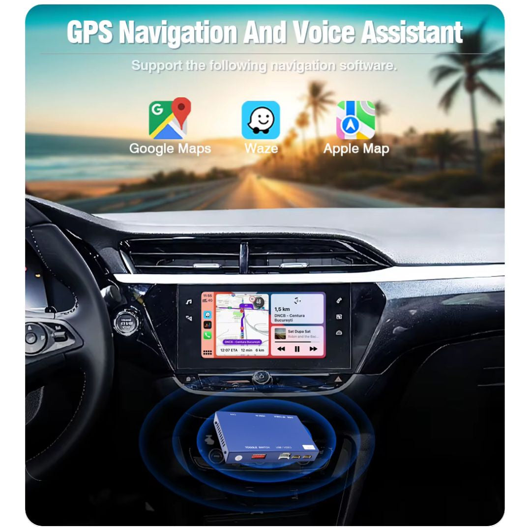 For Citroen Peugeot Vauxhall Toyota Wireless Apple CarPlay Retrofit Android Auto RCC & NAC