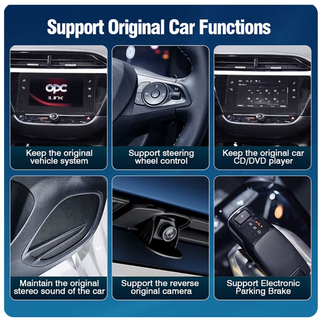 For Citroen Peugeot Vauxhall Toyota Wireless Apple CarPlay Retrofit Android Auto RCC & NAC