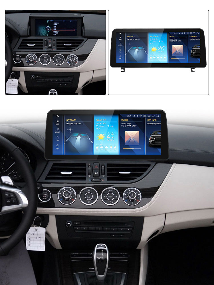 BMW Z4 2009-2016 E89 Android 14 Car Stereo Head Unit | CarPlay & Android Auto