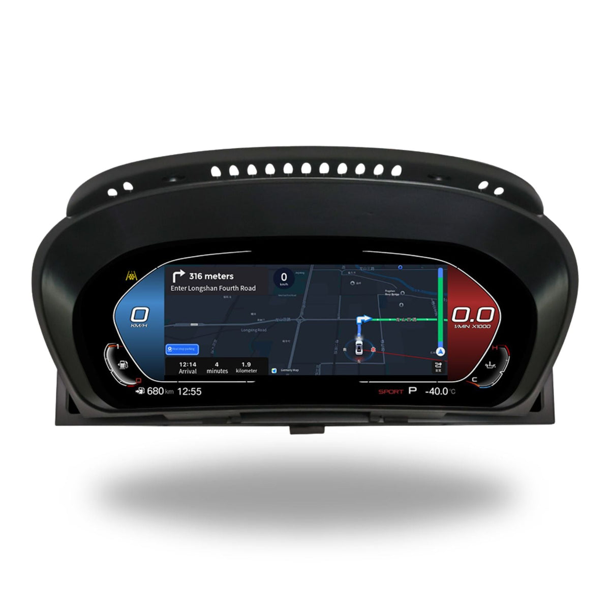 BMW X5 E70 / X6 E71 12.3″ Digital Instrument Cluster – LCD Dashboard with CarPlay