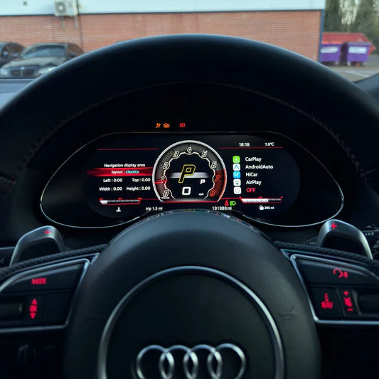 AUDI Q5 VIRTUAL DASHBOARD 2009 - 2017