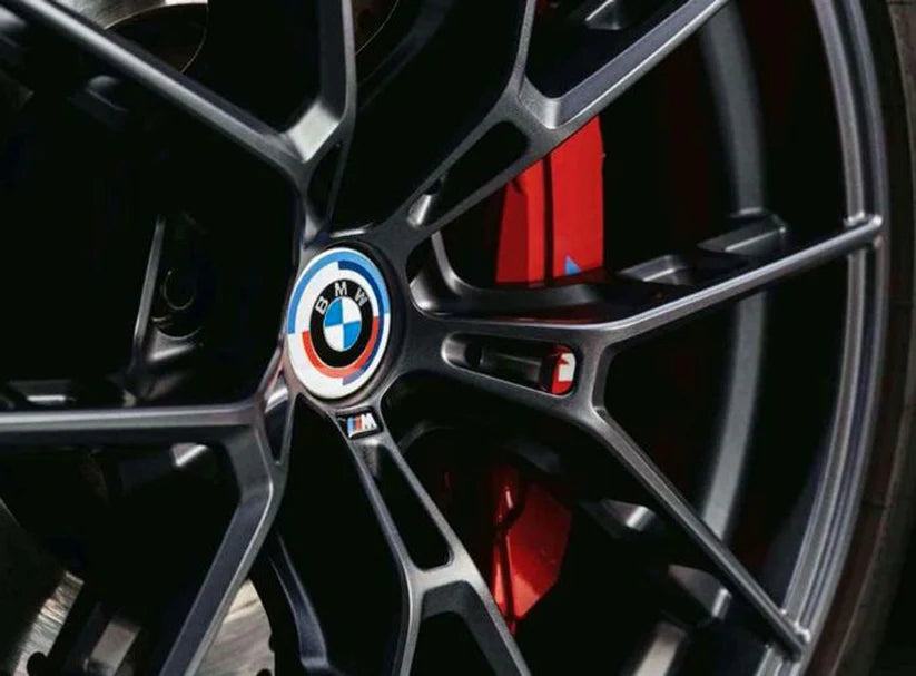 BMW Wheel Hub Centre Caps Kit 56mm & 68mm – Standard, Black & 50th Anniversary
