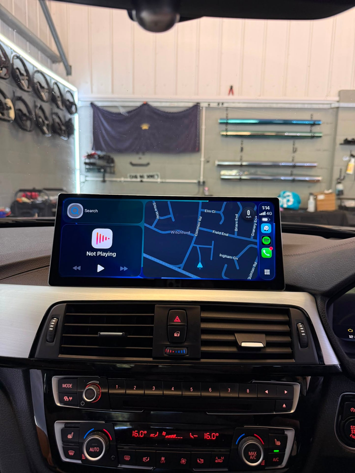 BMW 3 & 4 Series Linux Apple CarPlay & Android Auto Screen (F30-F36)
