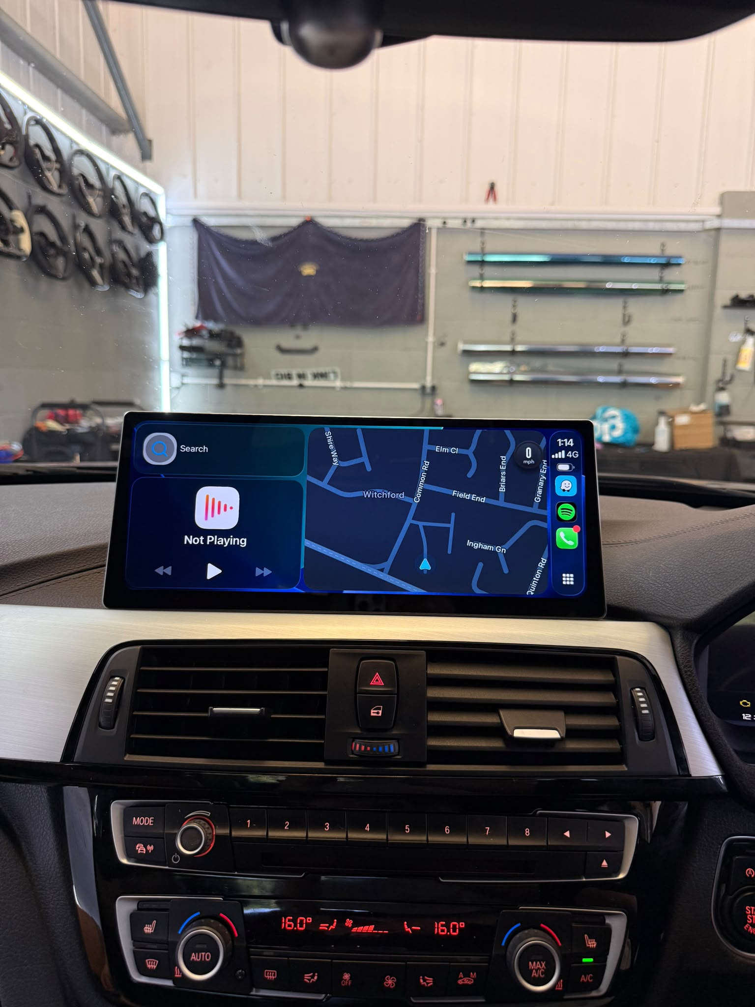 BMW 3 & 4 Series Linux Apple CarPlay & Android Auto Screen (F30-F36)