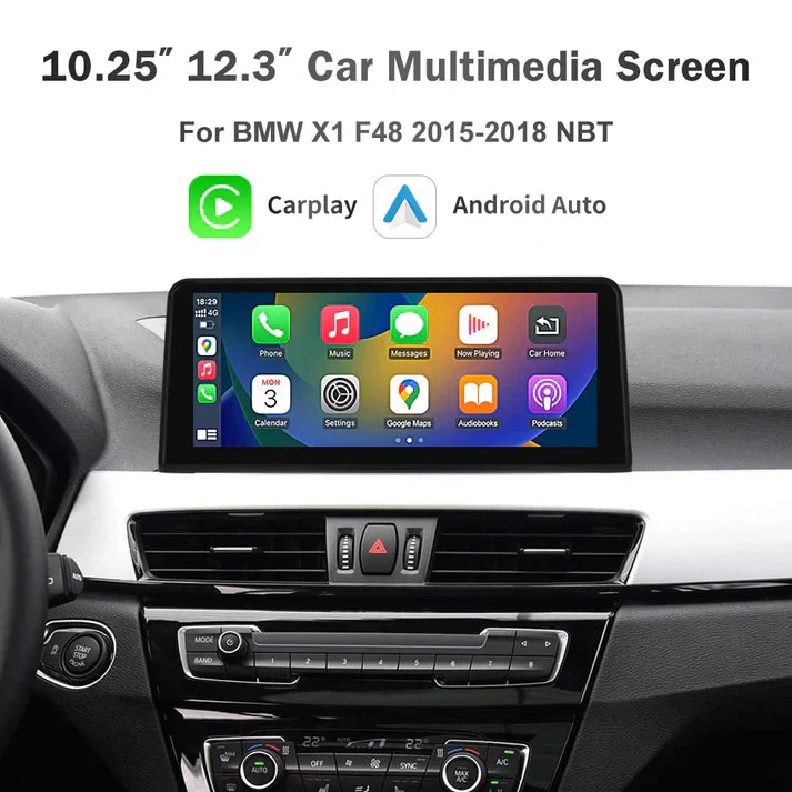 BMW X1 F48 Linux Apple CarPlay & Android Auto Screen