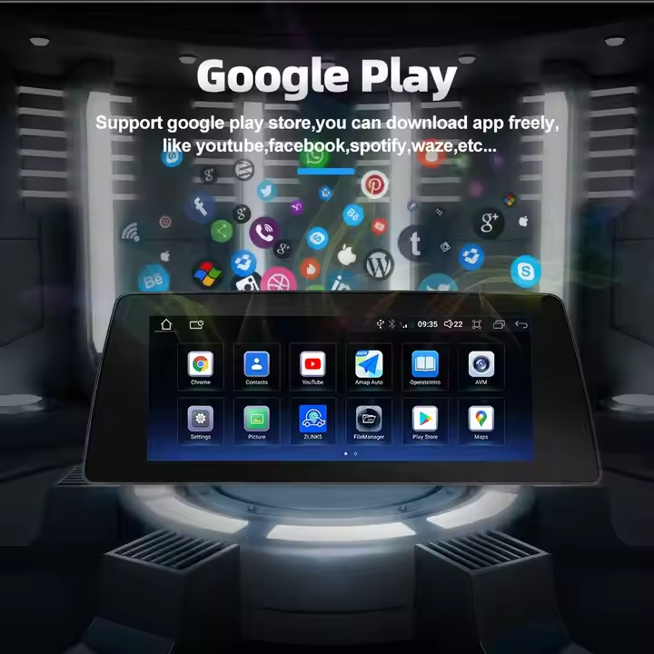 BMW X5 / X6 Android Apple CarPlay & Android Auto Screen (F15/F16)